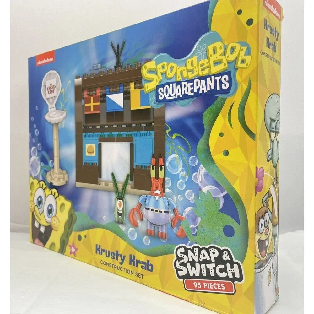 Nickelodeon Spongebob Krusty Krab Construction Set 95 pcs